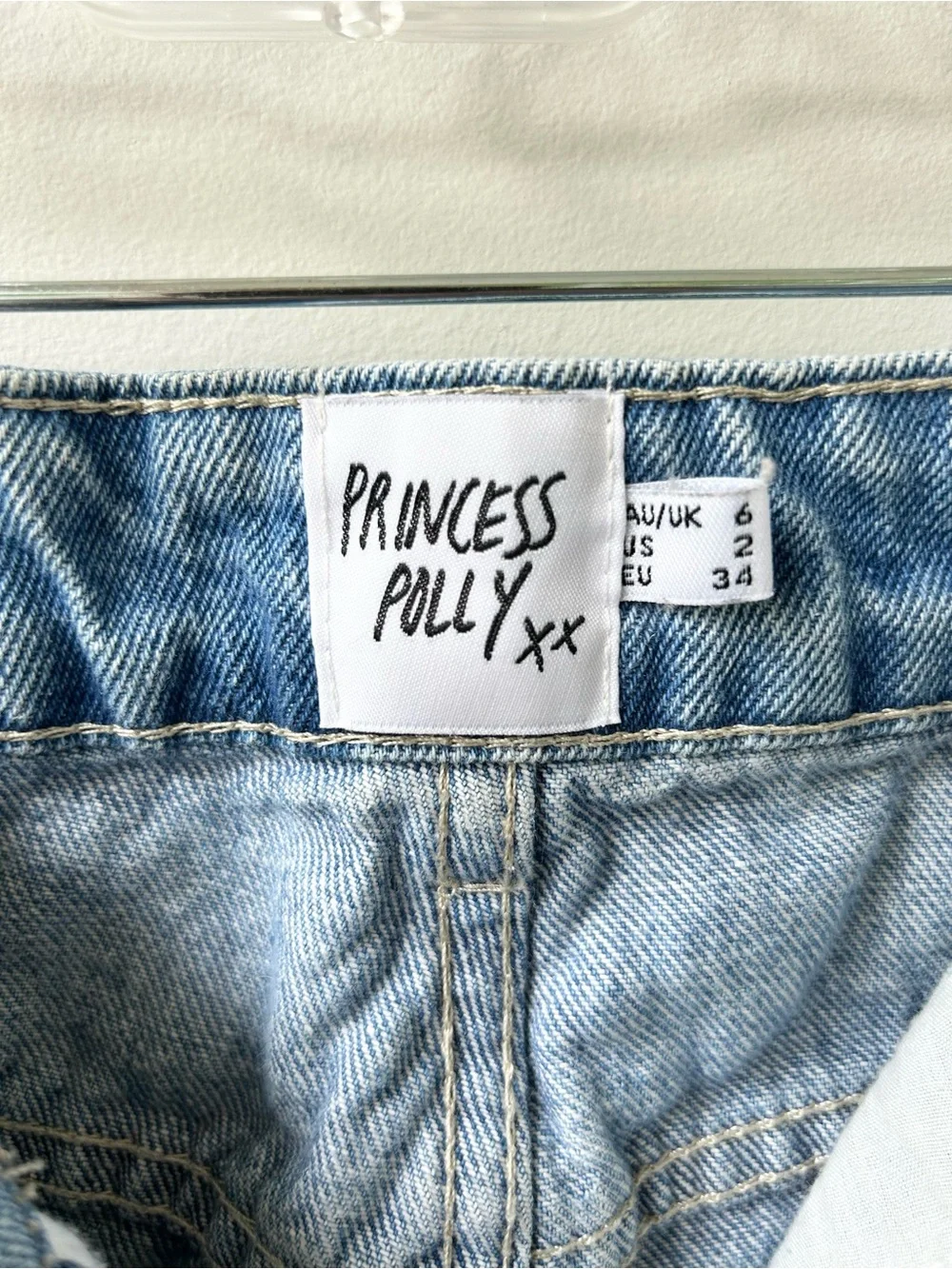 Princess Polly Cofield mom jeans colorblock high rise